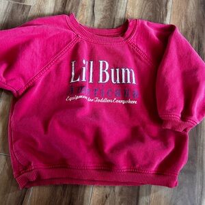 Lil Bum Americana Red Kids Sweatshirt